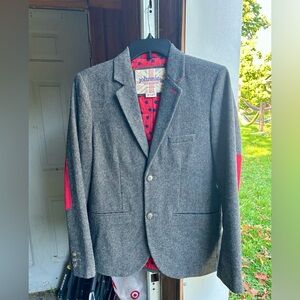 Johnnie b herringbone tweed blazer